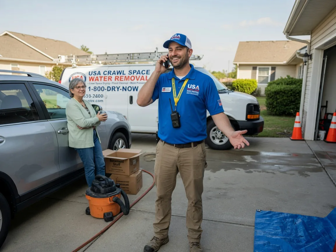 Crawl Space Water Removal South Seaville, NJ FAQs